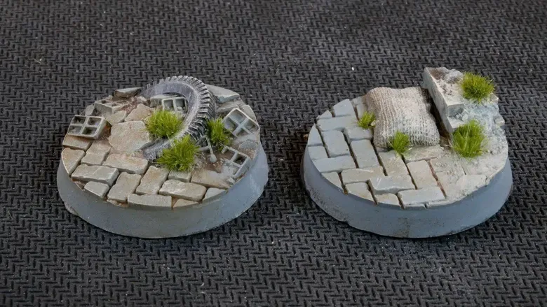 Urban Warfare Bases, Round 32mm (x8)