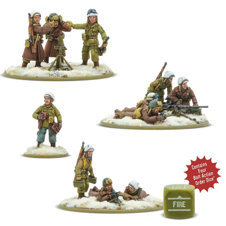 US Airborne (Winter) Heavy Weapons Platoon