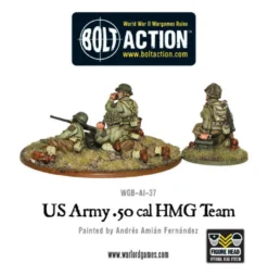 US Army 50 Cal HMG team