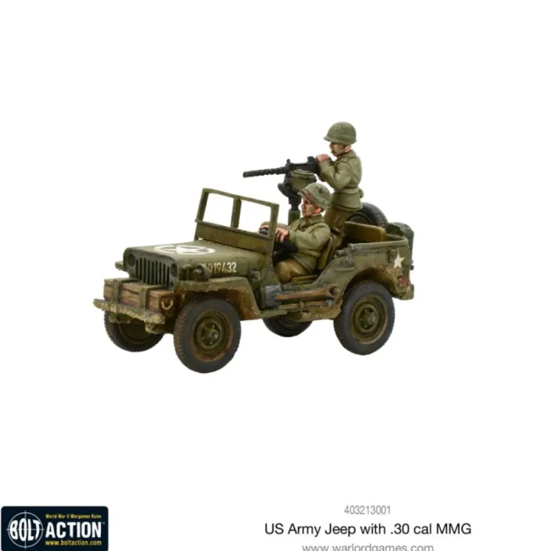 US Army Jeep with 30 Cal MMG