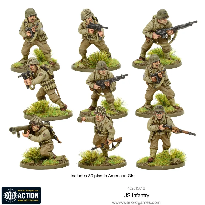 US Infantry - WWII American Gls