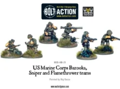 USMC Bazooka, Sniper & Flamethrower Teams