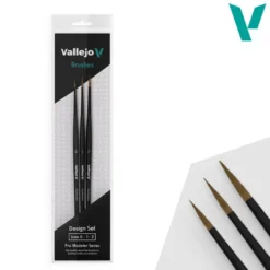 Vallejo Brush Set: Pro Modeler - Design