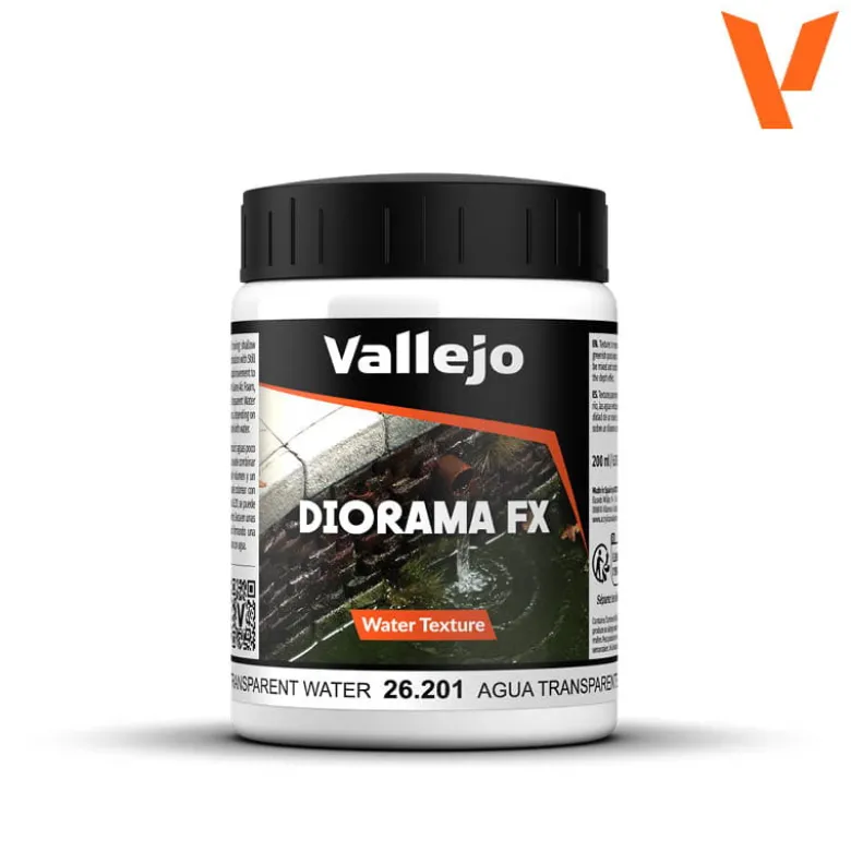 Vallejo Diorama FX - Transparent Water 26.201 200ml.