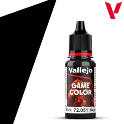 Vallejo Game Color: Black 72.051 18ml