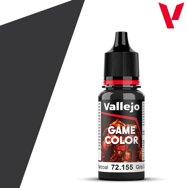 Vallejo Game Color: Charcoal 72.155 18ml