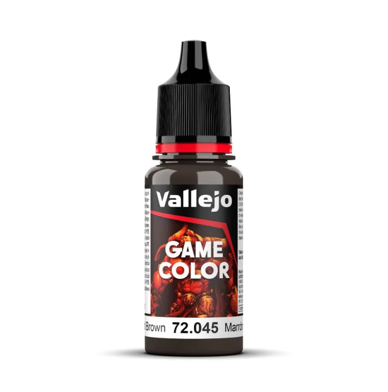 Vallejo Game Color: Charred Brown 72.045 18ml