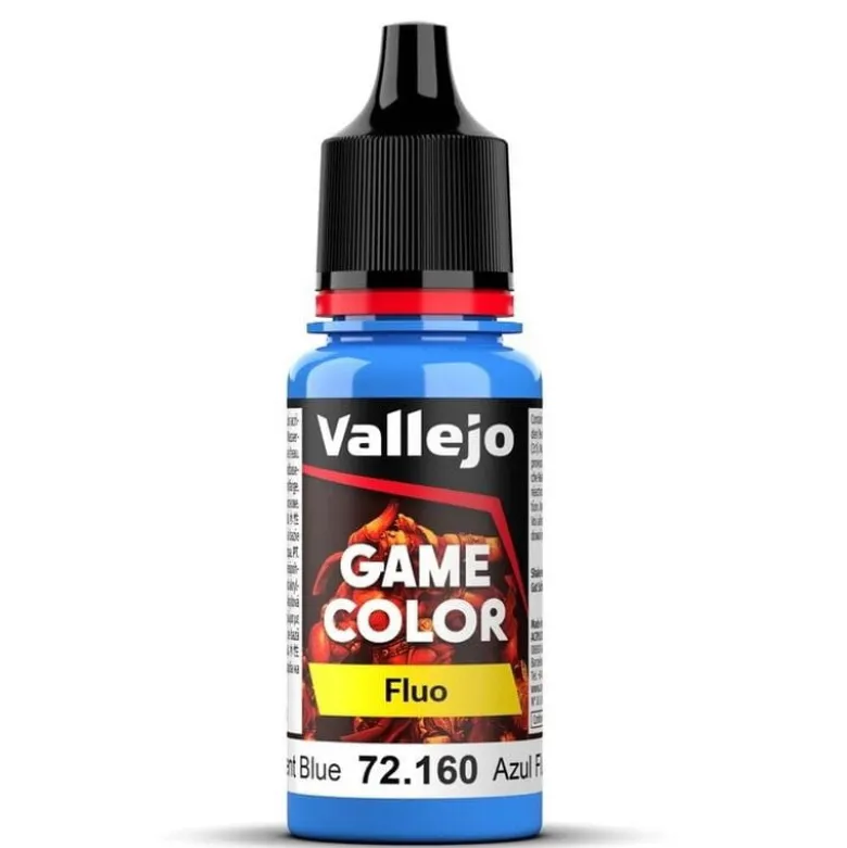 Vallejo Game Color: Fluo - Fluorescent Blue 72.160 18ml