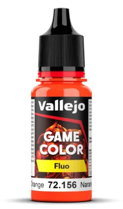 Vallejo Game Color: Fluo - Fluorescent Orange 72.156 18ml