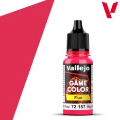 Vallejo Game Color: Fluo - Fluorescent Red 72.157 18ml