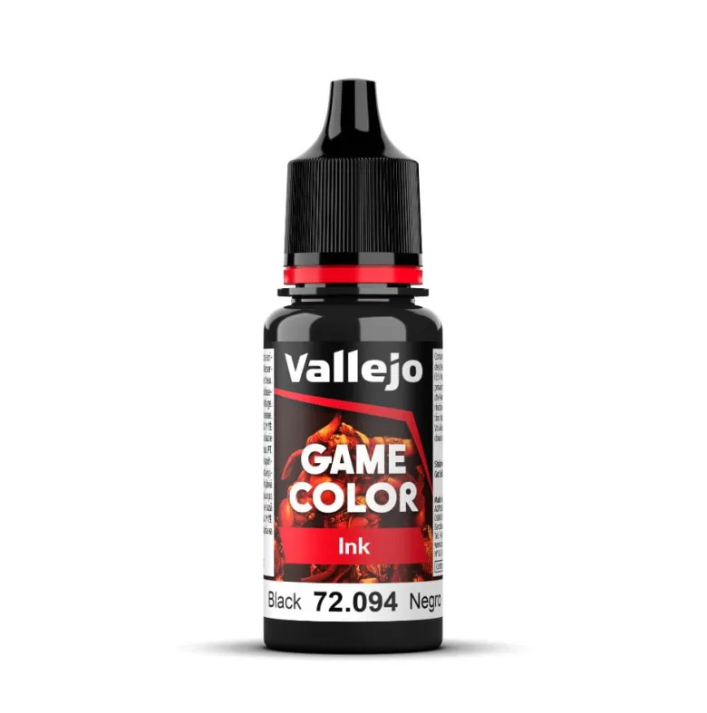 Vallejo Game Color: Ink - Black 72.094 18ml
