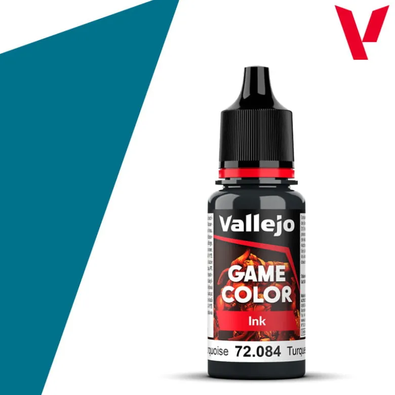 Vallejo Game Color: Ink - Dark Turquoise 72.084 18ml