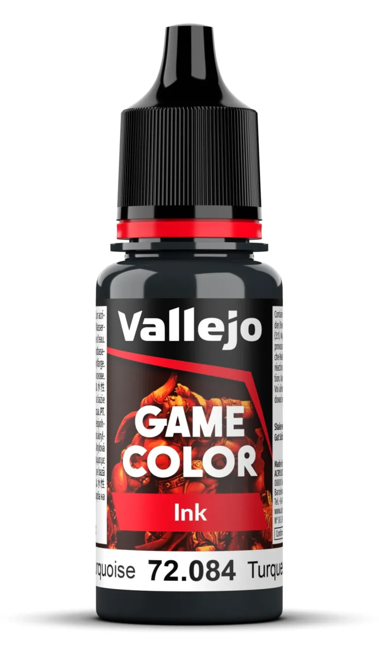 Vallejo Game Color: Ink - Dark Turquoise 72.084 18ml