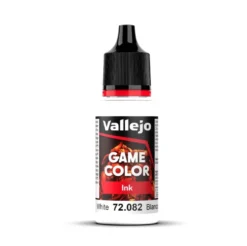 Vallejo Game Color: Ink - White 72.082 18ml