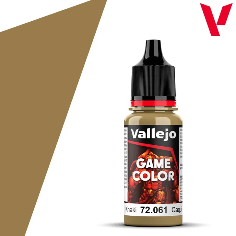 Vallejo Game Color: Khaki 72.061 18ml