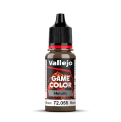 Vallejo Game Color: Metallic - Brassy Brass 72.058 18ml