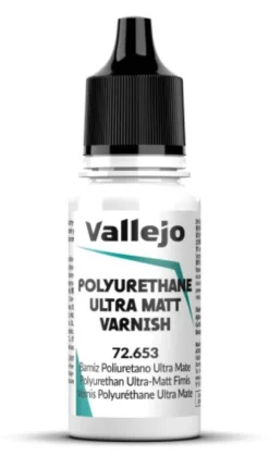 Vallejo Game Color: Polyurethane Ultra Matt Varnish 72.653 18ml