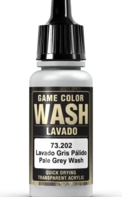 Vallejo Game Color Wash - Pale Grey 73.202 17ml.