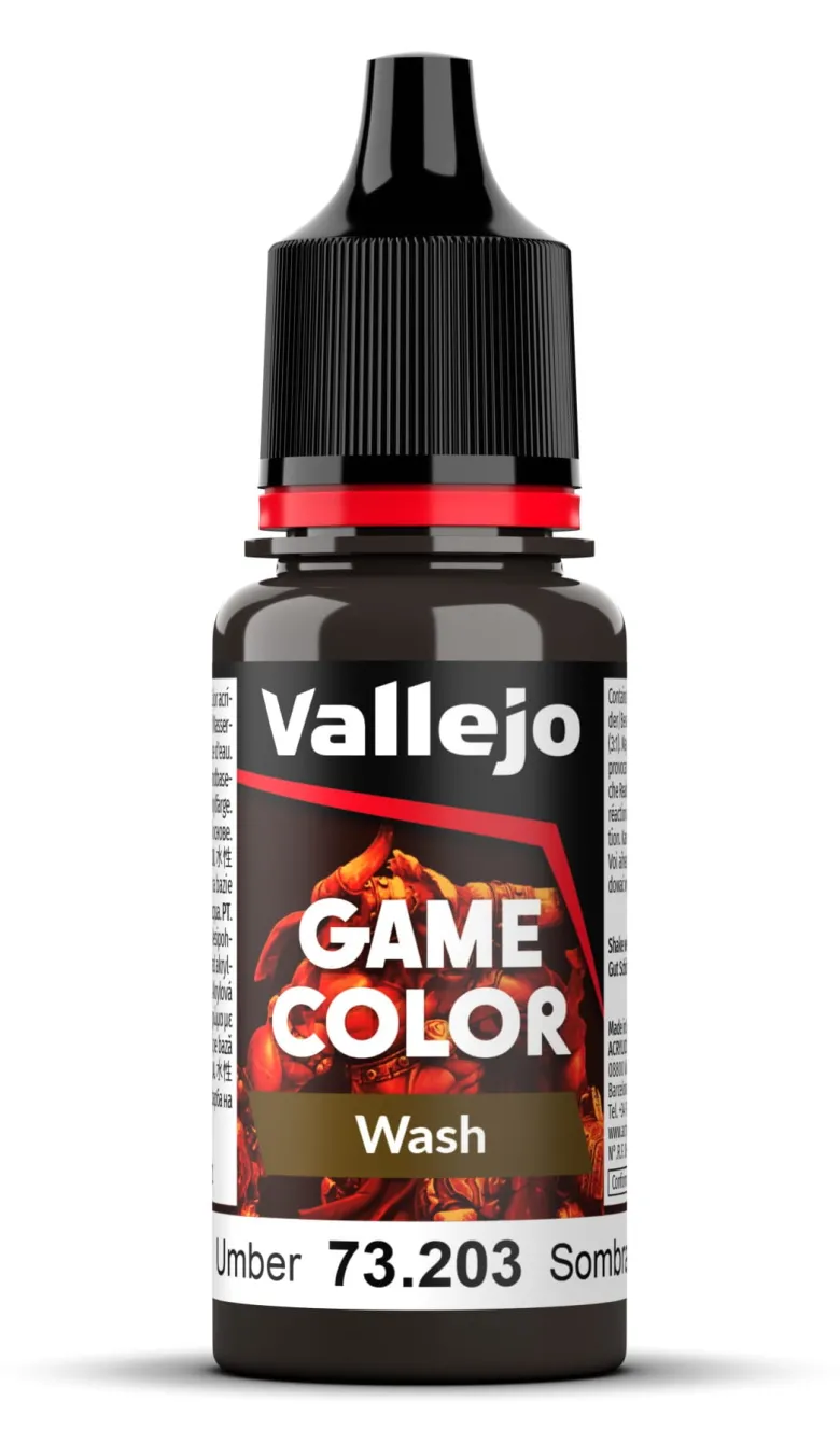 Vallejo Game Color: Wash - Umber 73.203 18ml
