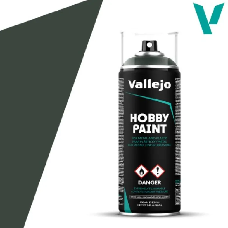 Vallejo Hobby Spray Paint - Dark Green 28.026 400ml.