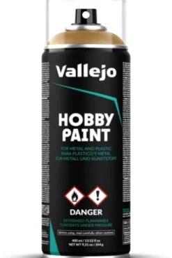 Vallejo Hobby Spray Paint - Desert Yellow 28.015 400ml.