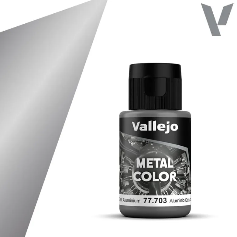 Vallejo Metal Color - Dark Aluminium 77.703 32ml.