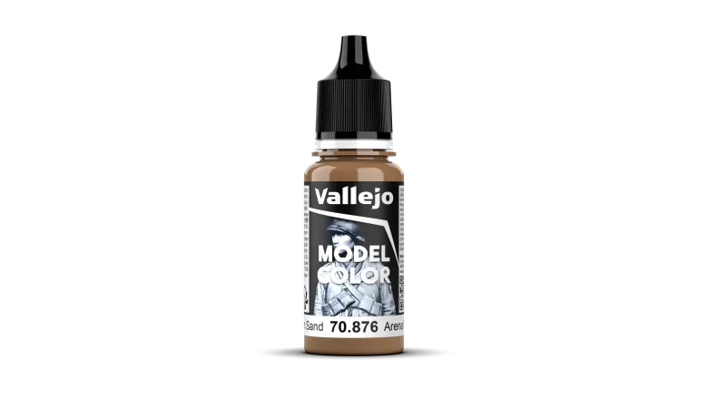 Vallejo Model Color Brown Sand (015) 70.876 18 ml