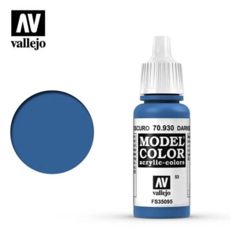 Vallejo Model Color Dark Blue (053) 70.930 17ml