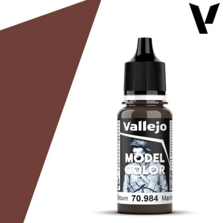 Vallejo Model Color Flat Brown (155) 70.984 18 ml