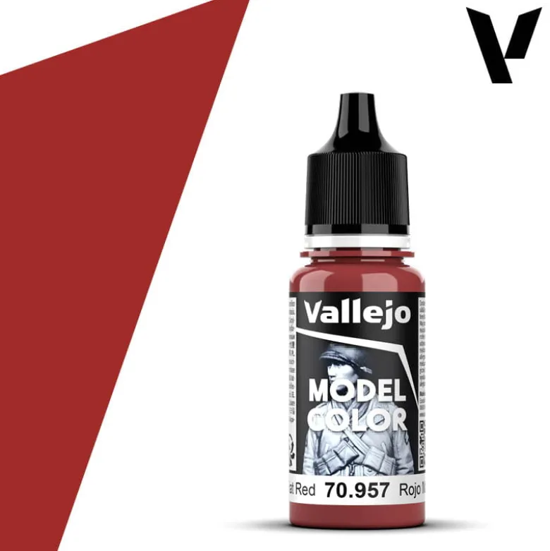 Vallejo Model Color Flat Red (039) 70.957 18 ml