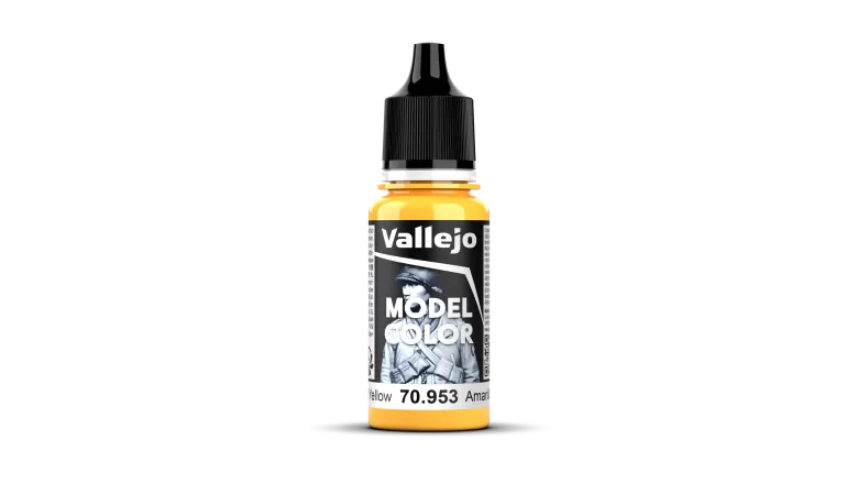 Vallejo Model Color Flat Yellow (027) 70.953 18 ml