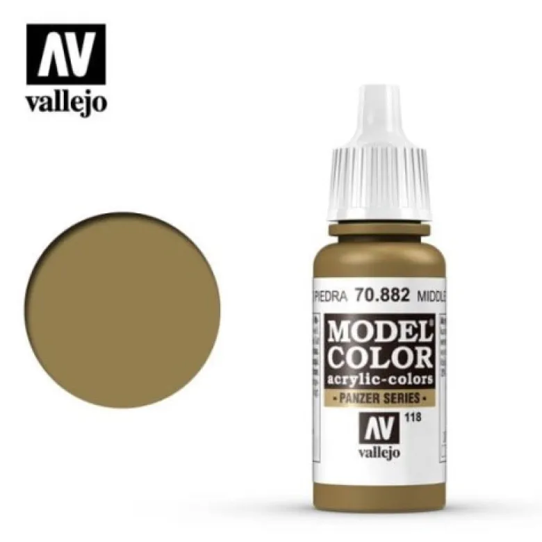 Vallejo Model Color Middle Stone (118) 70.882 17ml