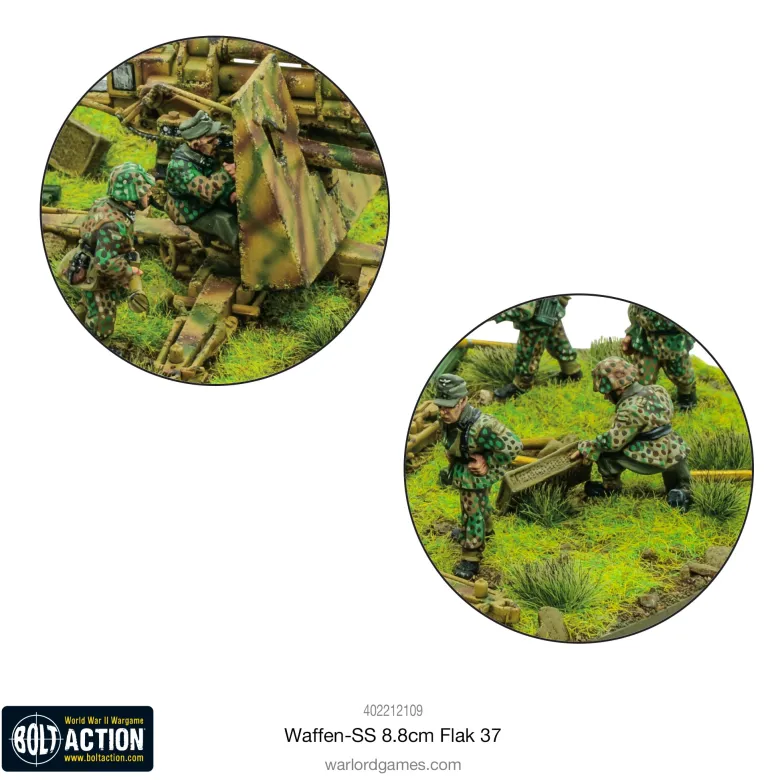 Waffen-SS 8.8cm Flak 37