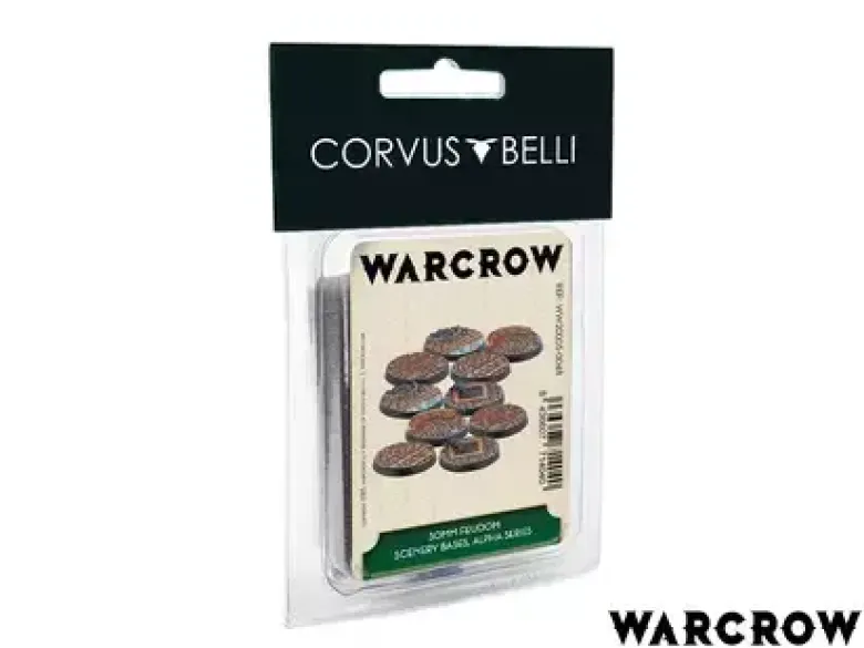 Warcrow: 30mm Feudom Scenery Bases, Alpha Series