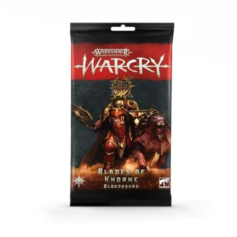 Warcry: Warband Cards - Blades Of Khorne Bloodbound