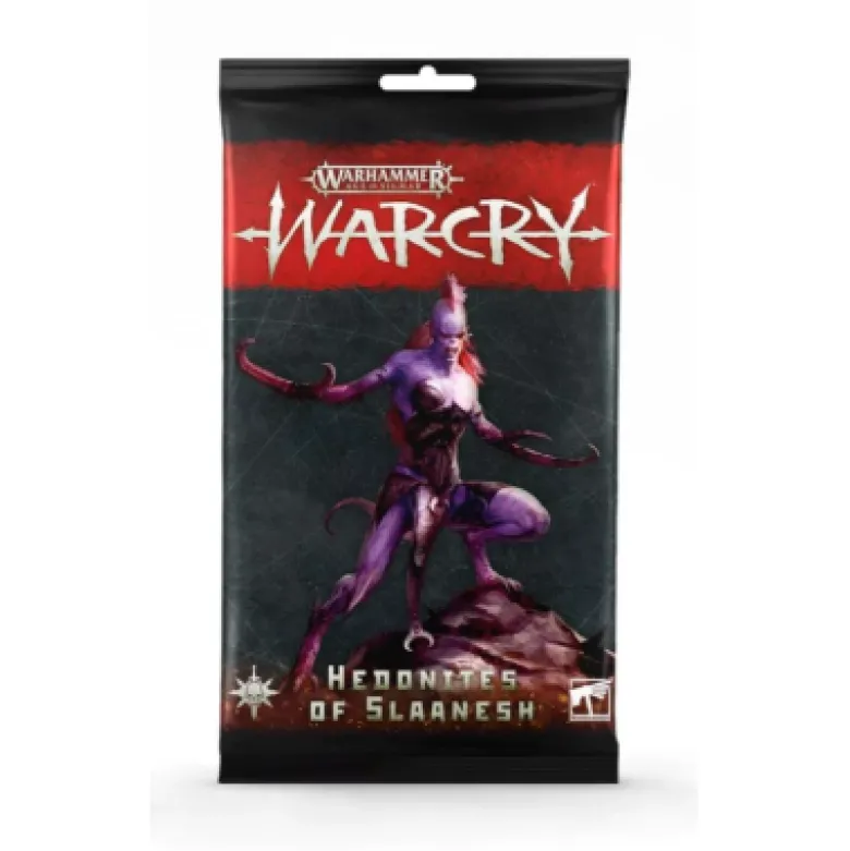 Warcry: Warband Cards - Hedonites of Slaanesh