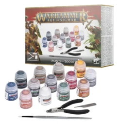 Warhammer Age of Sigmar: Paints + Tools Set