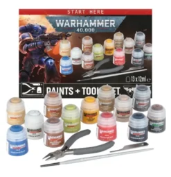 Warhammer 40,000: Paint + Tools set