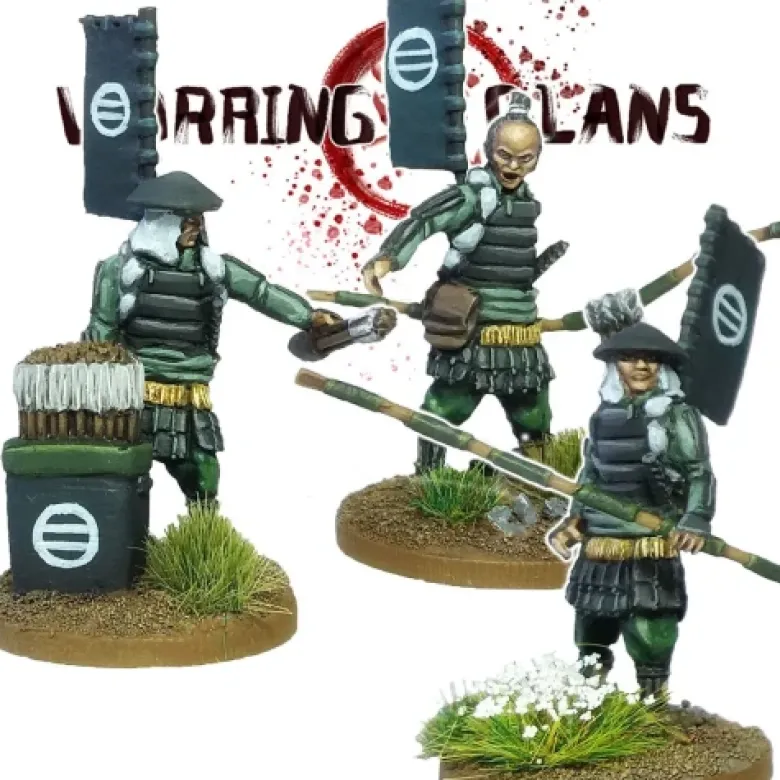 Warring Clans: Ashigaru with Yumi (bow) 3