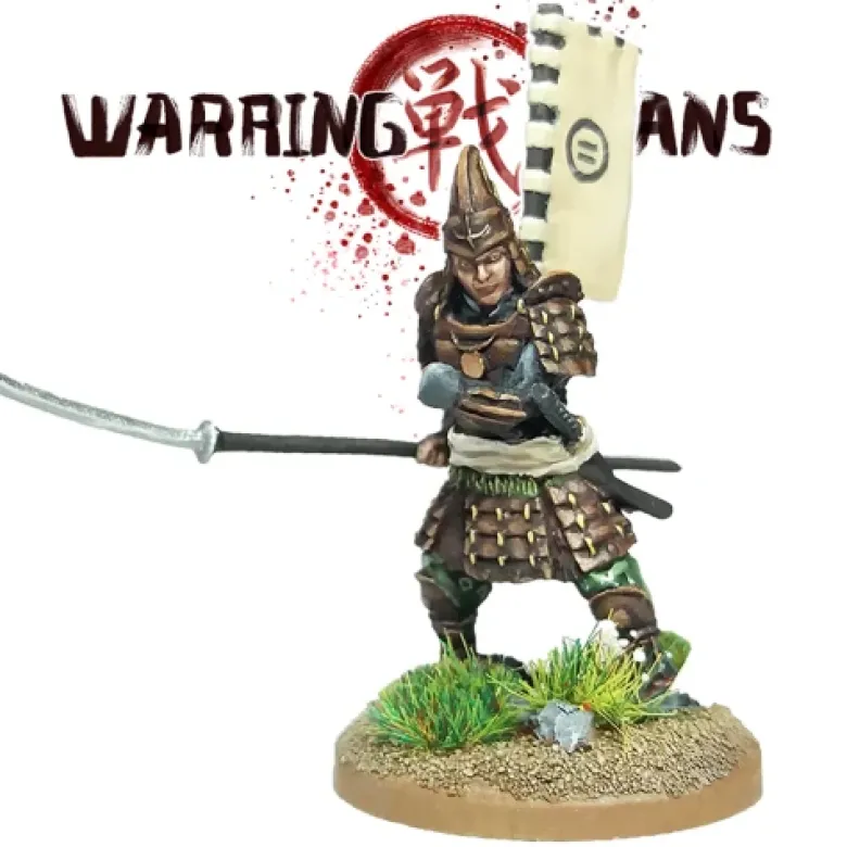 Warring Clans: Samurai with Naginata (halberd)