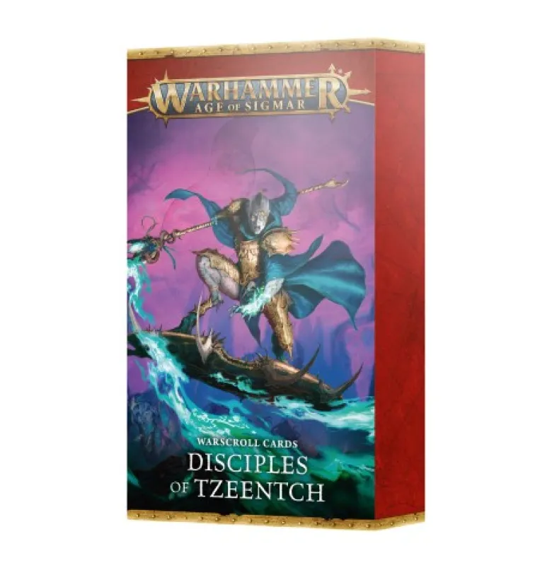 Warscroll Cards: Disciples of Tzeentch 4ed