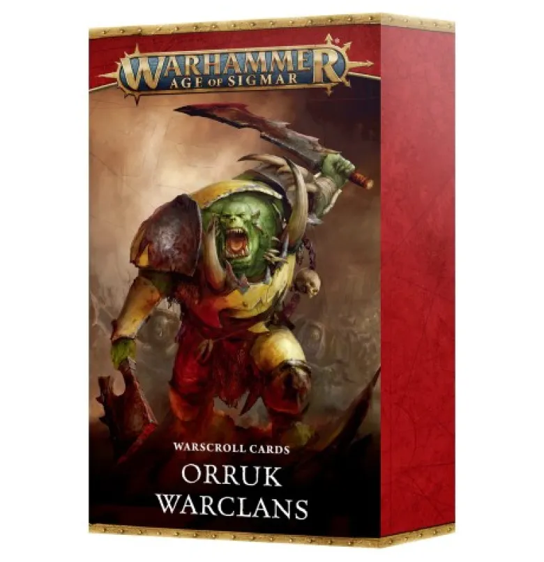 Warscroll Cards: Orruk Warclans 4ed