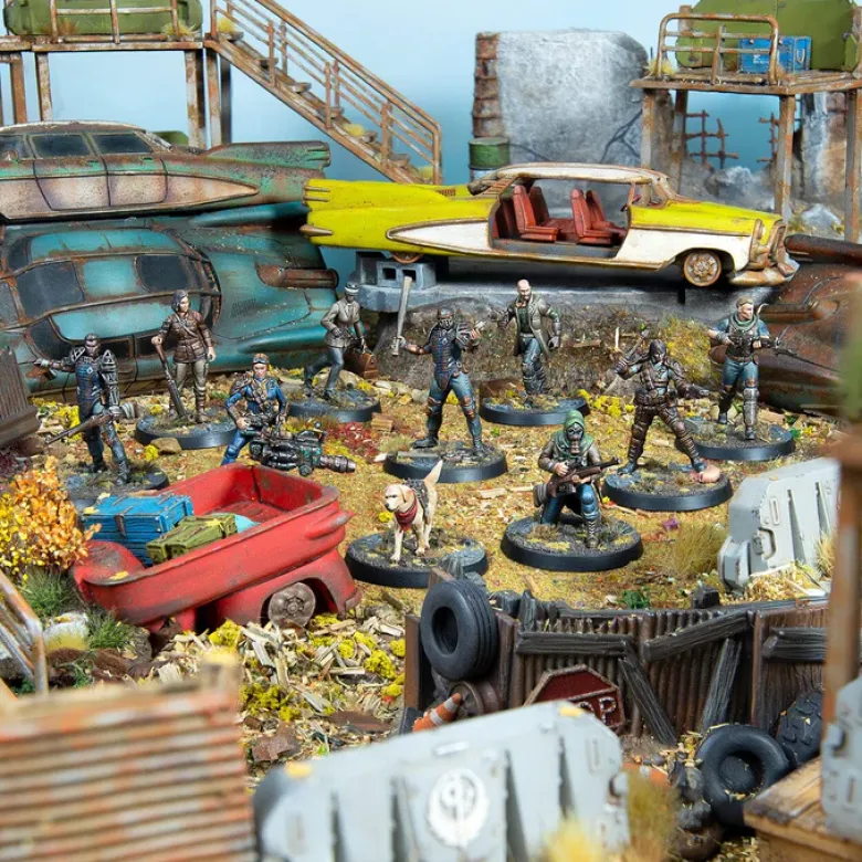 Wasteland Survivors Core Box (Plastic)