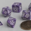 Wiedźmin, zestaw kości RPG. Yennefer - Bez i Agrest