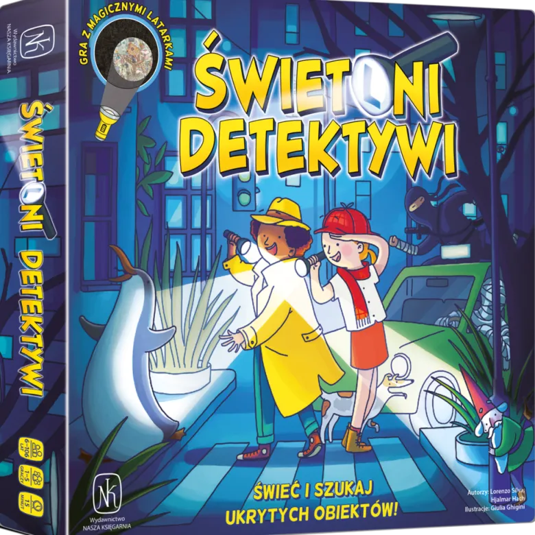 Świetlni Detektywi + karty Promo