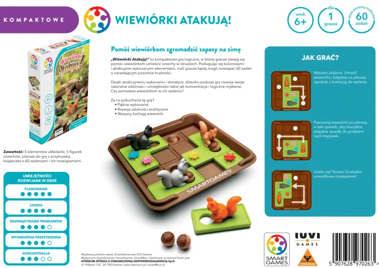 Wiewiórki atakują