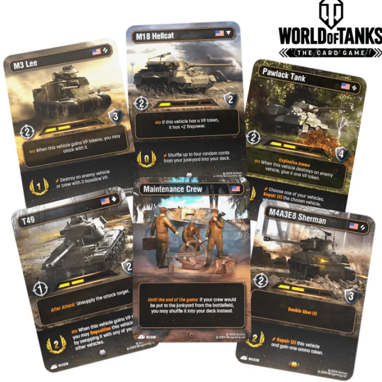 World Of Tanks: The Card Game - Starter Deck USA: First Strike