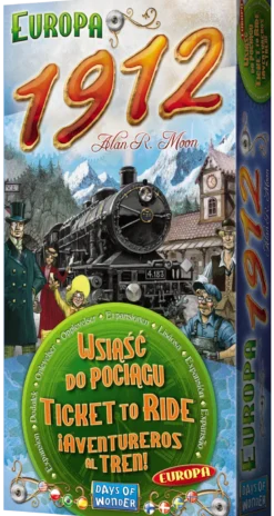 Wsiąść do Pociągu: Europa 1912 (nowa edycja)