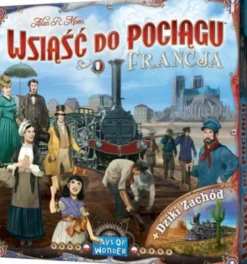 Wsiąść do Pociągu: Kolekcja Map 6 - Francja i Dziki Zachód