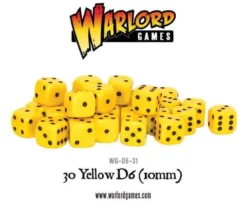 30 Yellow D6 (10mm)